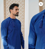 Faris ocean blue omani thobe