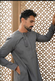 Al faris omani charcoal thobe