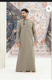 Faris omani walnut thobe