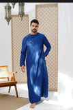 Al faris ocean blue thobe