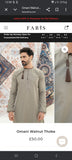 Faris omani walnut thobe