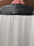 Ultimate White Thobe with
Red White Arabic Texture - CLEARANCE