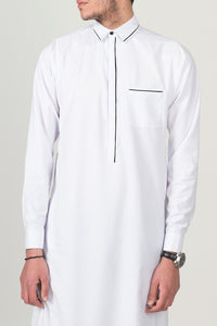 Al Faizan- Business Standard White w/ Black