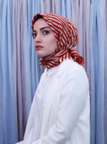 Striped Square Scarf