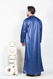 Chenille Patchwork Blue - CLEARANCE