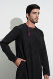 Faris - Omani Black Thobe