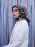Striped Square Scarf
