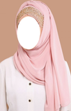Embelished Wrap Chiffon Hijab
