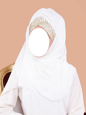 Embelished Wrap Chiffon Hijab